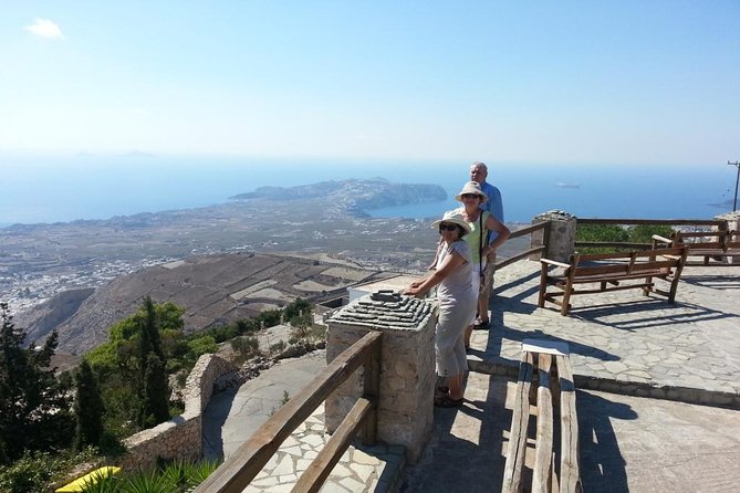 Santorini Island Private Custom Tour in Half or Full Day - Imerovigli and the high caldera view