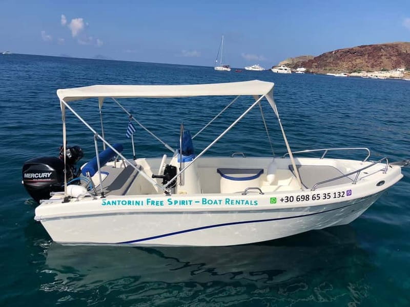 Santorini: License-Free Boat Rental with Ice, Water, & Fruit - Why five private hours matter