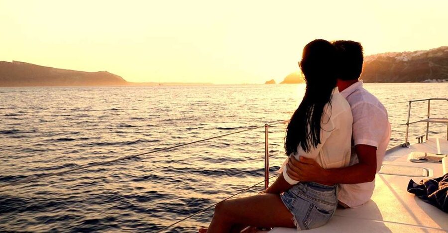 Santorini: Luxury Caldera Cruise with Full Greek Meal - Hotel pickup can save time, or cost you time