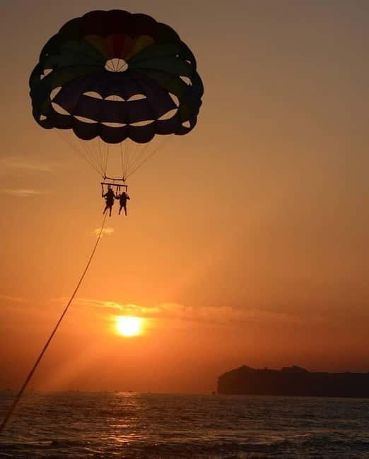 Santorini: Parasailing ExperiencePerissa,Perivolos,St.George - Who Will Enjoy This Most?