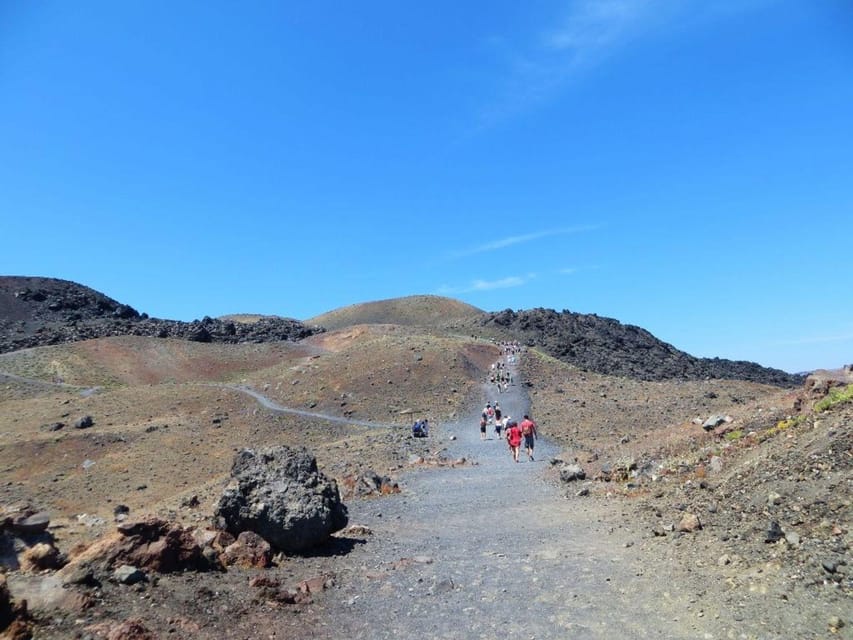 Santorini Port: Cruise to Volcano, Hot Springs & Thirassia - Palea Kameni and the swim to the warm water