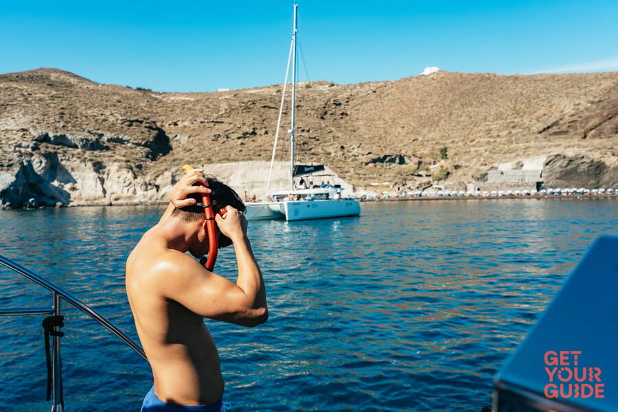 Santorini: Private Catamaran Tour with BBQ Meal and Drinks - Who will enjoy this private cruise most