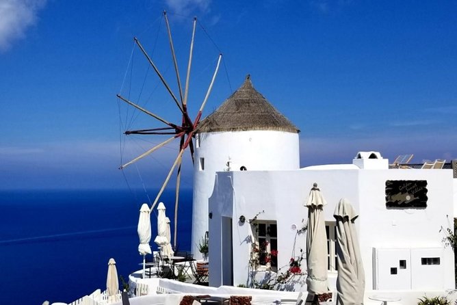 Santorini Private Driver: Explore Santorini - Port & Hotel Pickup - Pyrgos and Megalochori offer a slower Santorini