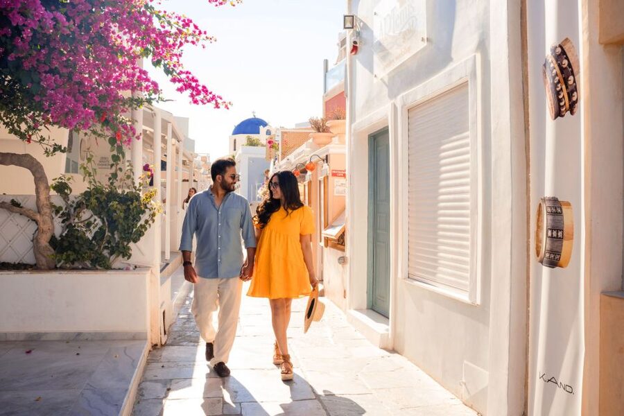 Santorini Private Photoshoot - The 50 edited photographs and what you receive