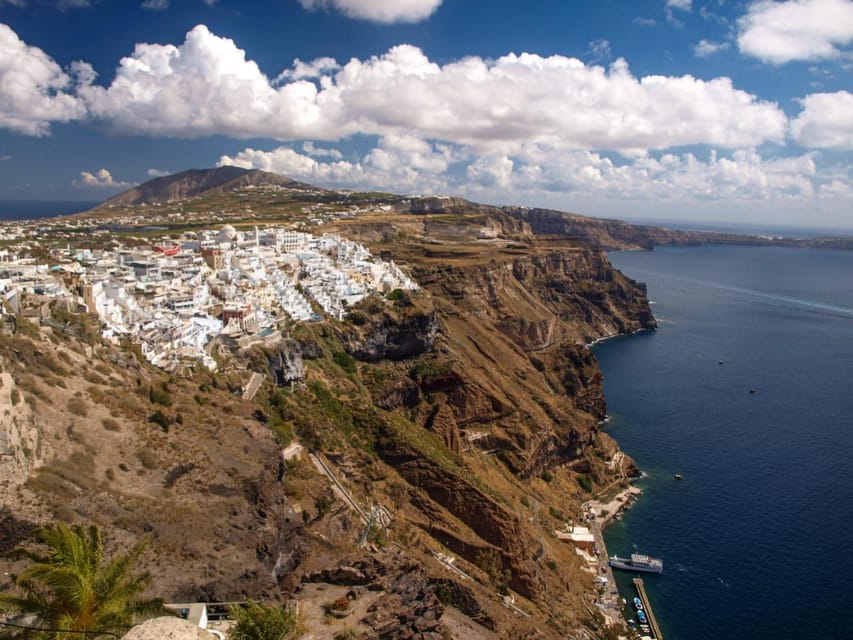 Santorini: Private Sightseeing Tour with Local Guide - Firostefani’s views and the climb to Prophet Elias