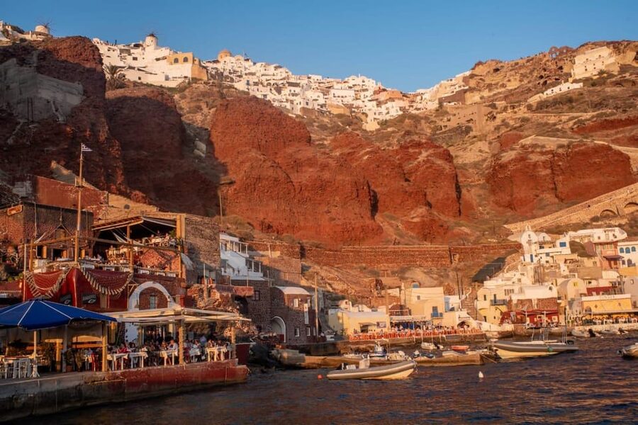 Santorini: Private Sightseeing Tour with Local Guide - Red Beach and Akrotiri Lighthouse on the south coast