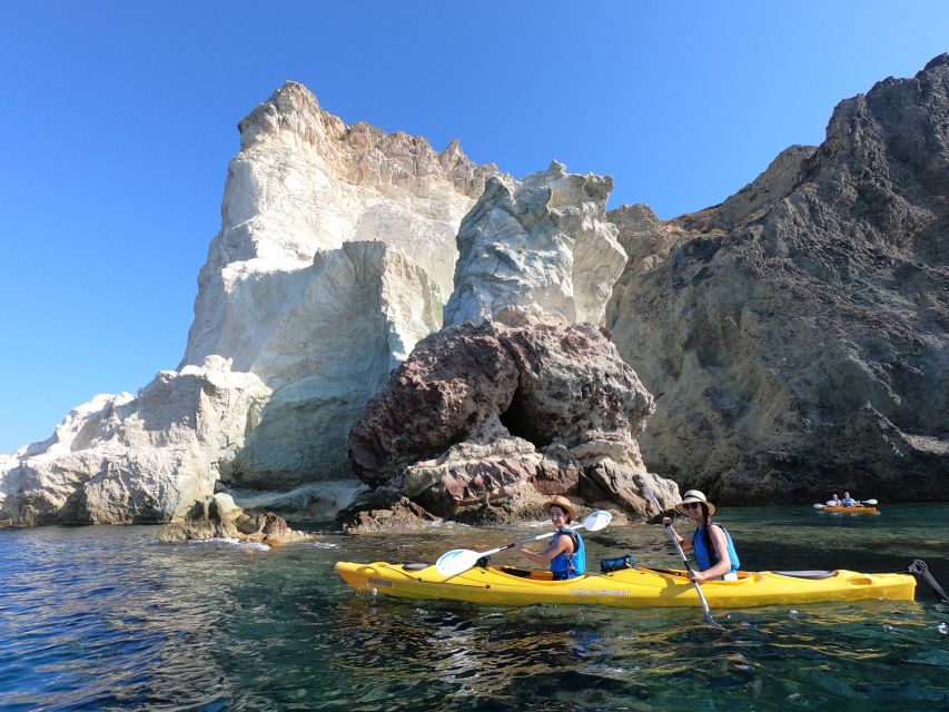 Santorini: Sea Caves Kayak Trip with Snorkeling and Picnic - The beach picnic is a major part of the value