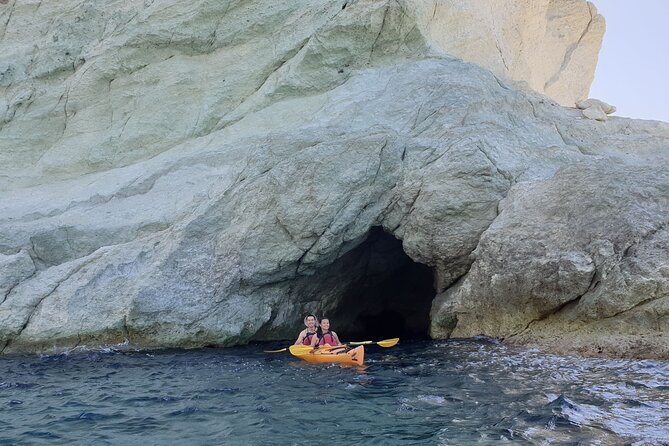 Santorini Sea Kayak - South Discovery, Small Group incl. Sea Caves and picnic - Why the south coast works so well from a kayak