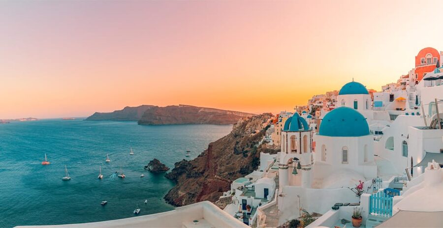 Santorini: Shore Trip to Bypass Cable Car with Boat Transfer - Black Beach is the tour’s best change of pace