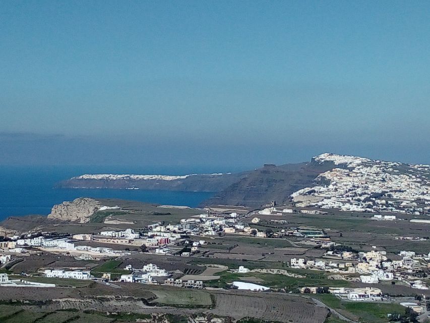 Santorini: Small-Group Highlights Tour of Venetian Castles - Firostefani and the familiar blue-dome view