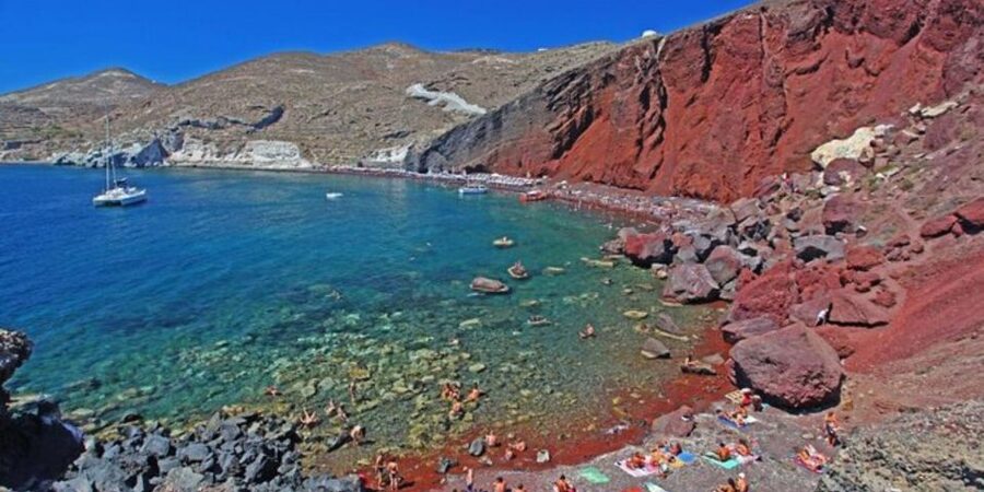 Santorini: Sunset Guided Tour with Hotel Pickup - Three Bells of Fira and the classic blue domes