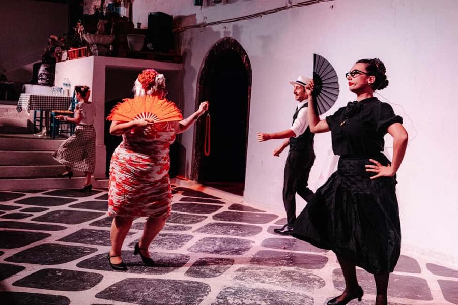Santorini: The Greek Wedding Show Entry Tickets - Learning the Zorba and Sirtaki dances
