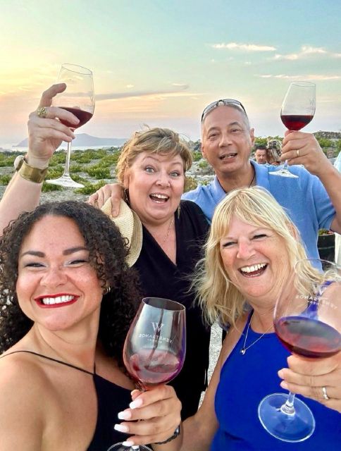 Santorini: Tour of Wineries with Wine Tasting & Food - Second winery: the five-course dinner is the centerpiece