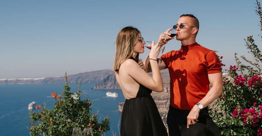 Santorini: Wine Tasting Tour to 3 Wineries with Transfer - Canava Roussos: a traditional first taste