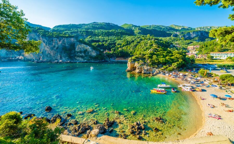 Saranda: Corfu Town and Palaiokastritsa Day Trip with Cruise - What the $82 price really buys