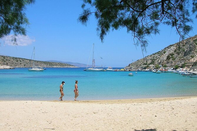 Semi-private Antiparos & Caves Blue Lagoon OR Rina Cave & Small Cyclades - Setting out from Naxos Town