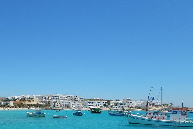 Semi-private Antiparos & Caves Blue Lagoon OR Rina Cave & Small Cyclades - Rina Cave, Holed Cave, and swimming stops