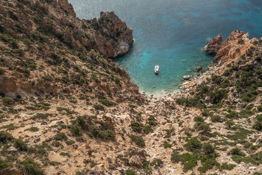 Shared Morning Cruise from Pollonia to Polyaigos - Polyaigos brings the most remote scenery