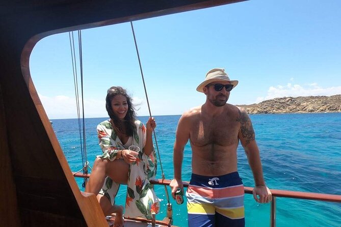 Shared Mykonos Sail Cruise to Delos and Rhenia Islands - The crew and onboard atmosphere