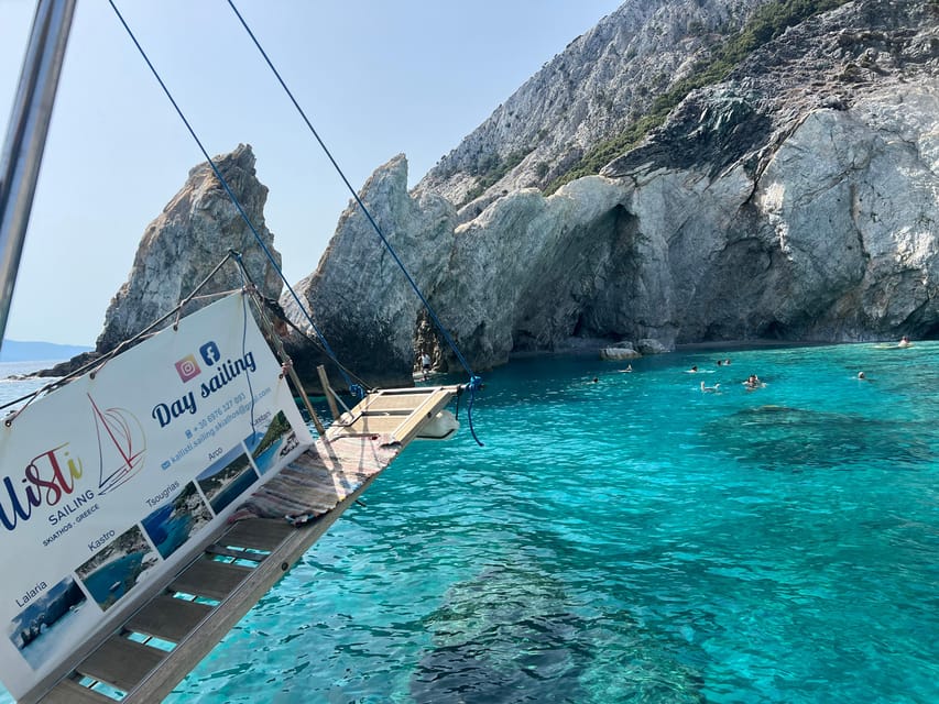 Skiathos: day sailing trip with swim stops and lunch - Swim stops in Skiathos, Skopelos, and nearby islands
