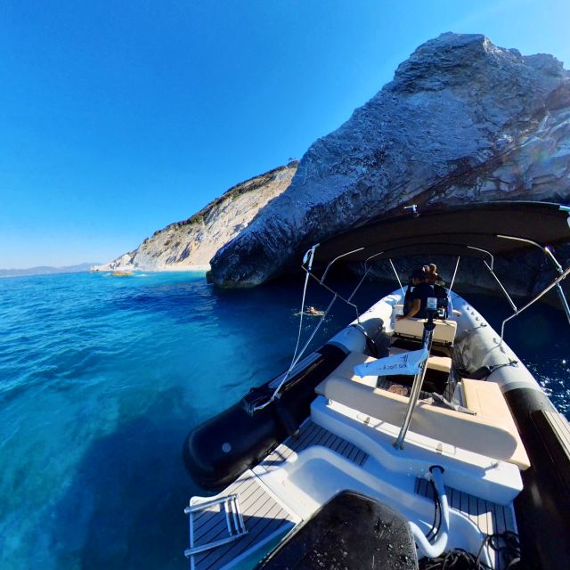 Skiathos: Private Lalaria Beach and Caves Speedboat Tour - The viewpoint and the changing pace of the coast
