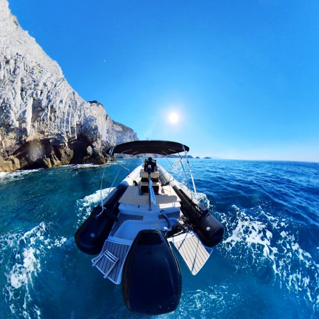 Skiathos: Private Lalaria Beach and Caves Speedboat Tour - Lalaria Beach: the main 1.5-hour stop