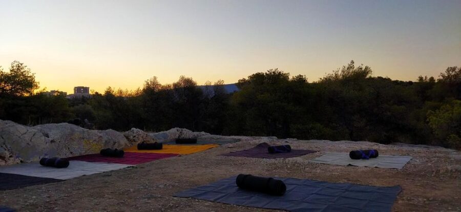 Sunrise Yoga & Meditation Acropolis & 360 view - Meeting at Thissio and Leaving the City Noise Behind