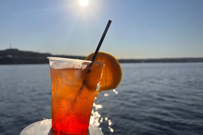 Sunset Cruise with Greek BBQ & Unlimited Aperol Spritz, Beer Wine - Aperol Spritz, beer, and wine throughout the evening