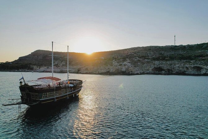 Sunset Cruise with Greek BBQ & Unlimited Aperol Spritz, Beer Wine - One hour at Kallithea Springs for swimming and dinner