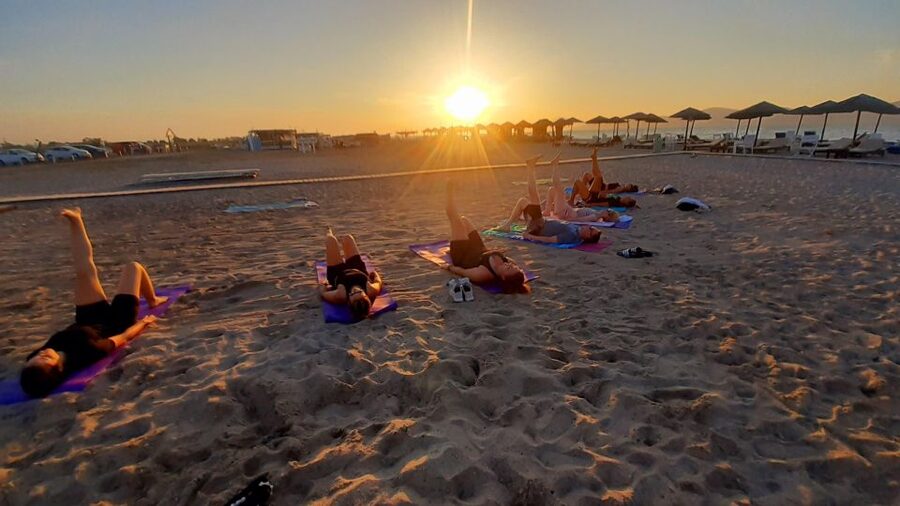 Sunset Pilates on Tigaki Beach - What the 50-minute class feels like