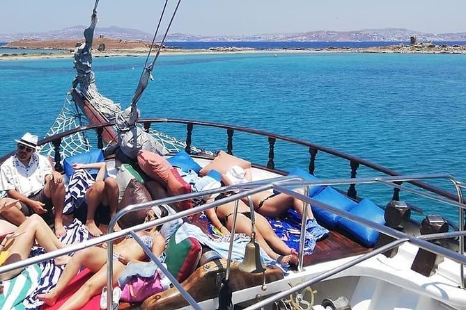 The Authentic Rhenia-Delos Cruise - A Greek barbecue served onboard