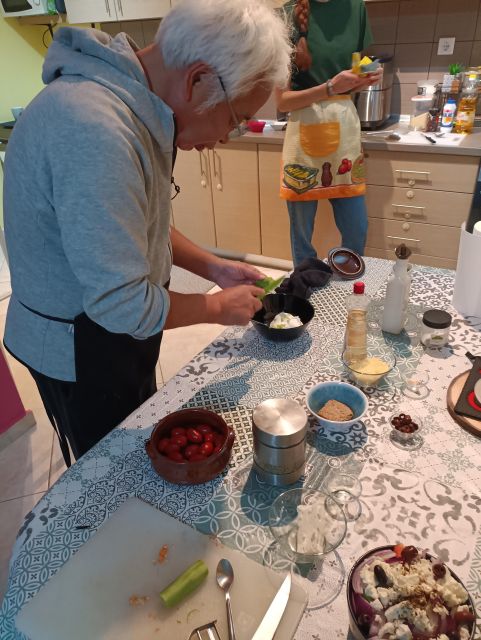 Thessaloniki: Cooking & Dining Experience with Greek Family - Sitting down to a long Greek-style dinner