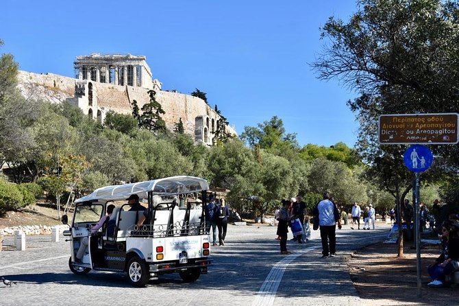 Tuk Tuk Athens Complete City Center Tour - 100% Electric (3 hour) - The Panathenaic Stadium, built entirely of marble