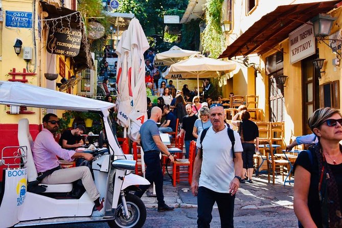 Tuk Tuk Athens Complete City Center Tour - 100% Electric (3 hour) - Hadrian’s Arch and the Temple of Olympian Zeus