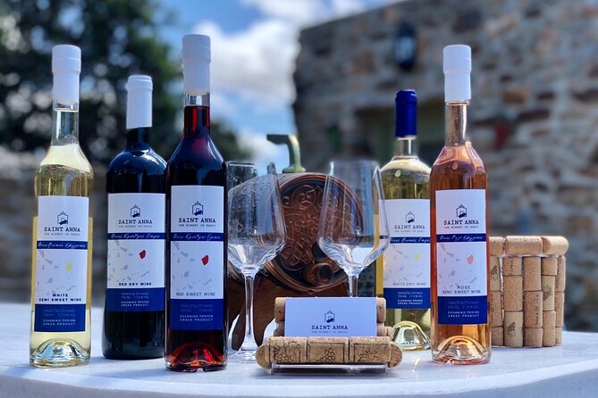 Wine Tasting and Tour in Saint Anna Winery in Naxos - Key details before you book