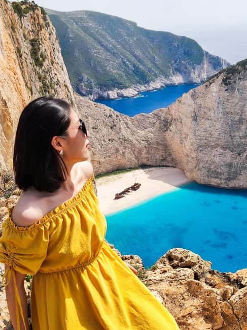 Zakinthos: Shipwreck Beach and Blue Caves Land and Sea Tour - Key points at a glance