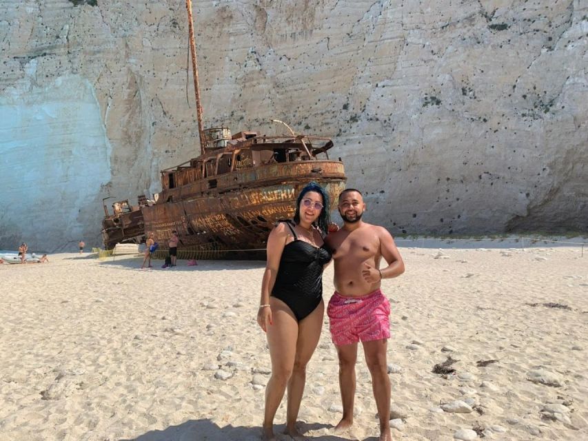 Zakynthos: early morning Shipwreck,Blue Caves and view point - How good is the $100 value?