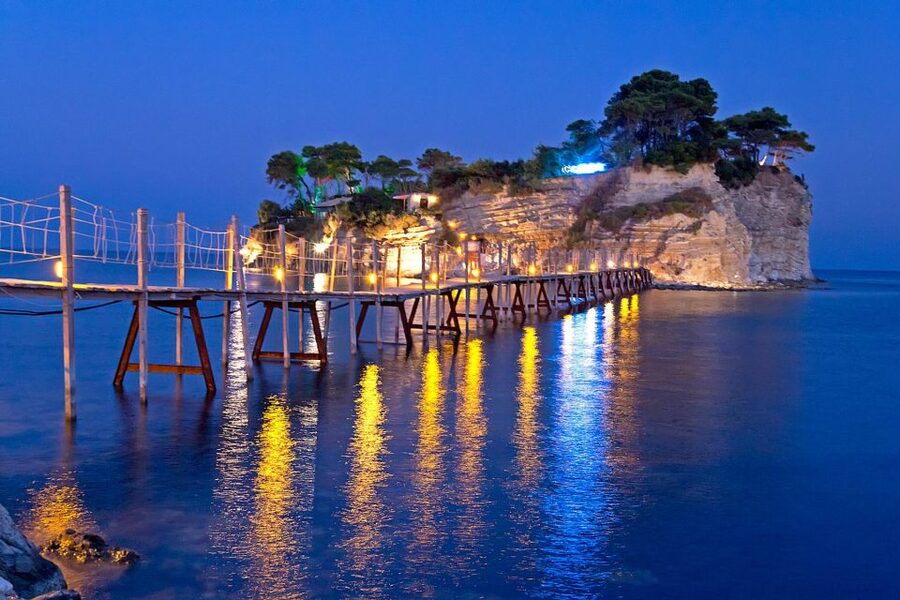 Zakynthos: Romantic Sunset Tour to Mizithres and Agalas Cave - Myzithres Rocks, the big first view