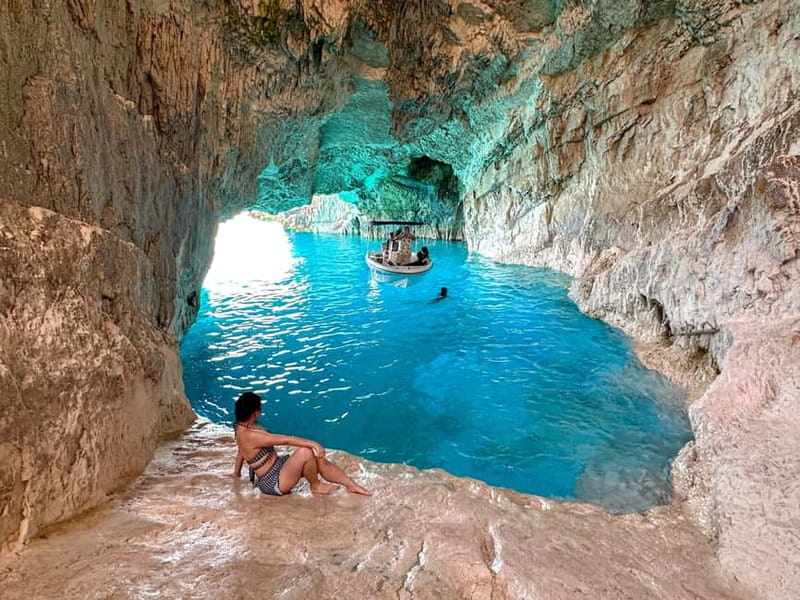 Zakynthos: Semi Private Shipwreck & Blue Caves Max 10 guests - Shipwreck Beach looks different from the water
