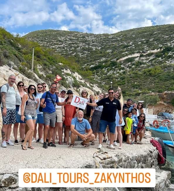 Zakynthos: Shipwreck Beach, Viewpoint, Blue Caves Day Tour - Bochali Hill gives you the first big view
