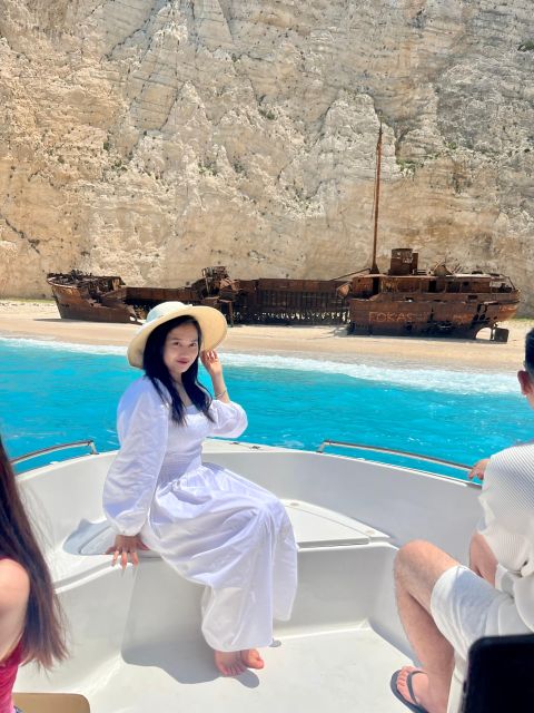 Zakynthos: Shipwreck Beach with Blue Caves Land & Sea Tour - The Shipwreck viewpoint is a five-minute walk