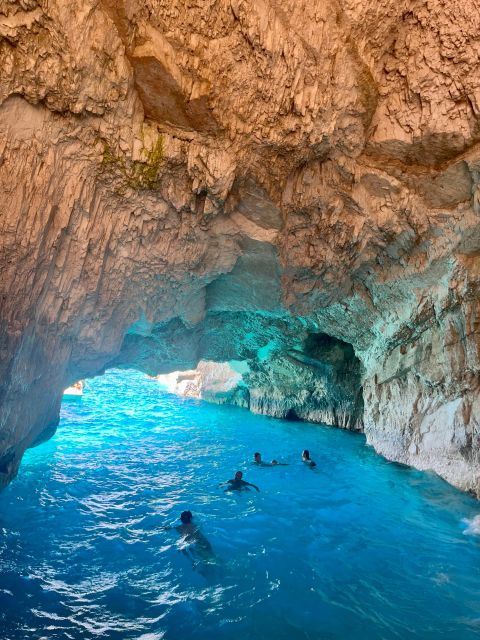 Zakynthos: Shipwreck Beach with Blue Caves Land & Sea Tour - Lunch adds useful local flavor