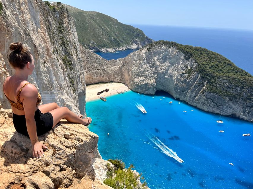 Zakynthos: Shipwreck Beach with Blue Caves Land & Sea Tour - Bochali gives you the right first view