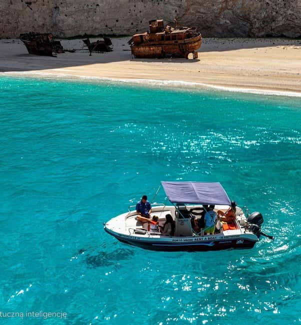Zakynthos: Shipwreck & Caves Private Boat Tour with Skipper - Porto Vromi Anafonitria: starting beside the cliffs
