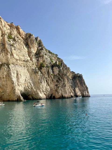 Zakynthos: Turtle Island & Keri Caves Glass-Bottom Boat Tour - Cameo Island and the ride toward Laganas Bay