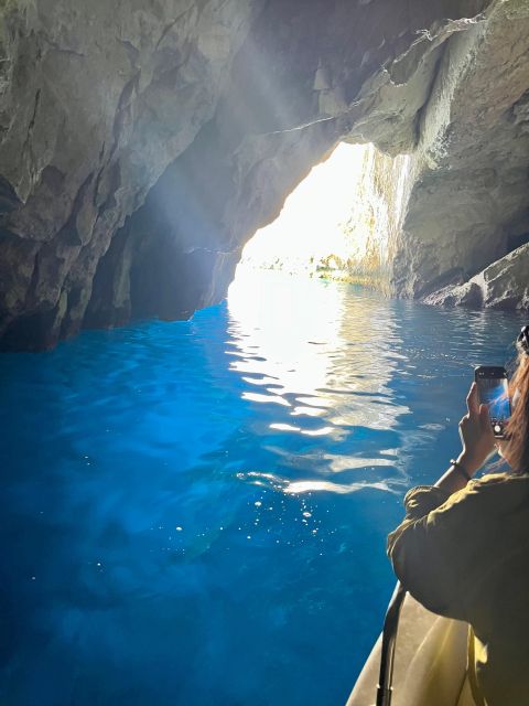 Zante: Half-Day Tour to Navagio, Blue Caves & White Beach - The coach ride and the old olive tree
